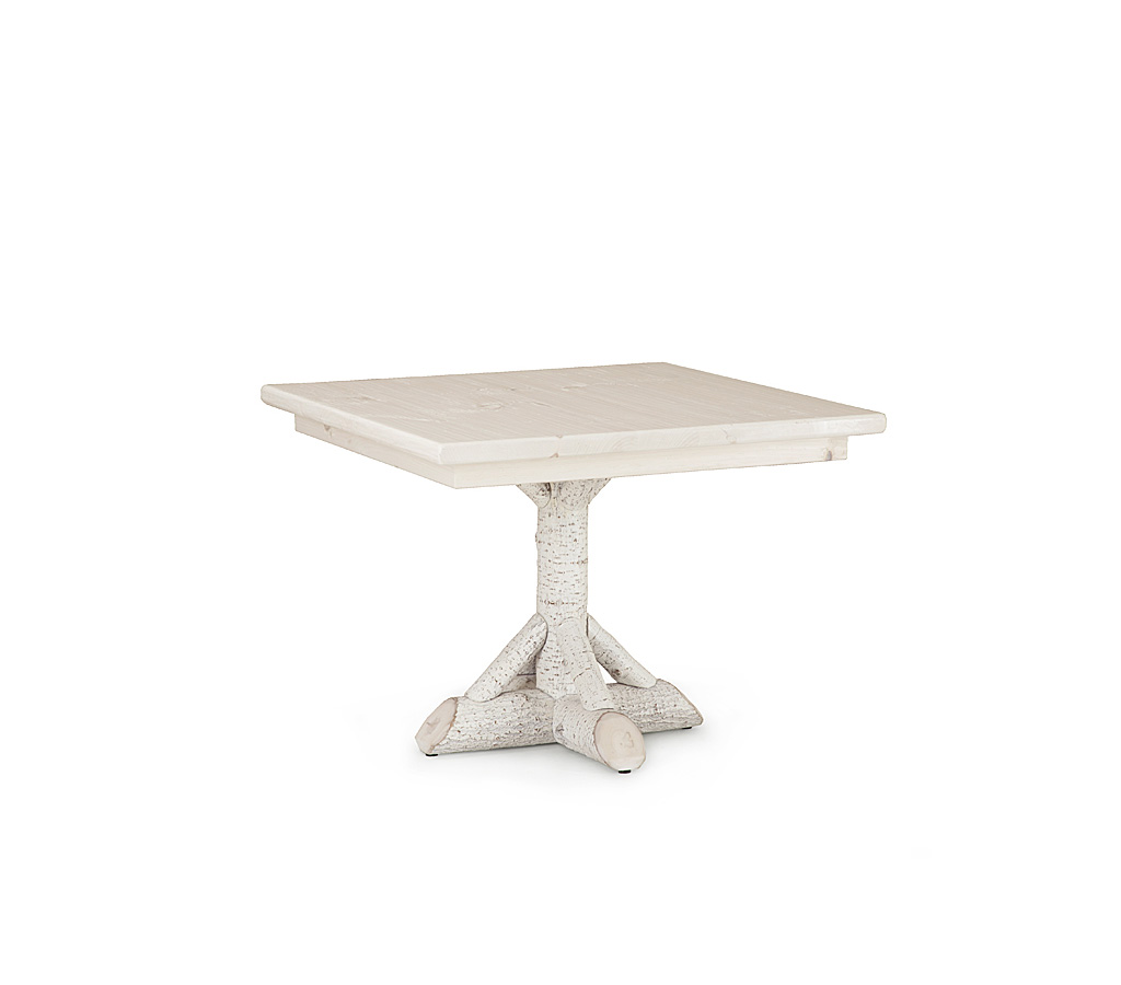 Arvid Dining Table 3041-I Antique White finish with Custom Antique White Pine Top La Lune Collection rustic furniture