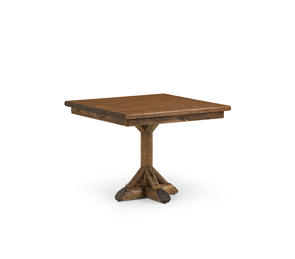 Arvid Dining Table 3041-I Kahlua finish with Medium Pine Top La Lune Collection rustic furniture