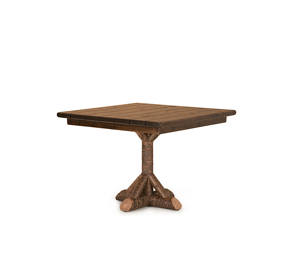 Arvid Dining Table 3041-U Natural finish with Medium Cedar Top La Lune Collection rustic furniture