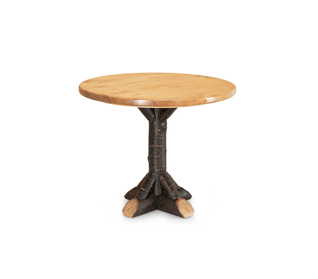 Arvid Dining Table 3046-I Ebony finish with Light Pine Top La Lune Collection rustic furniture