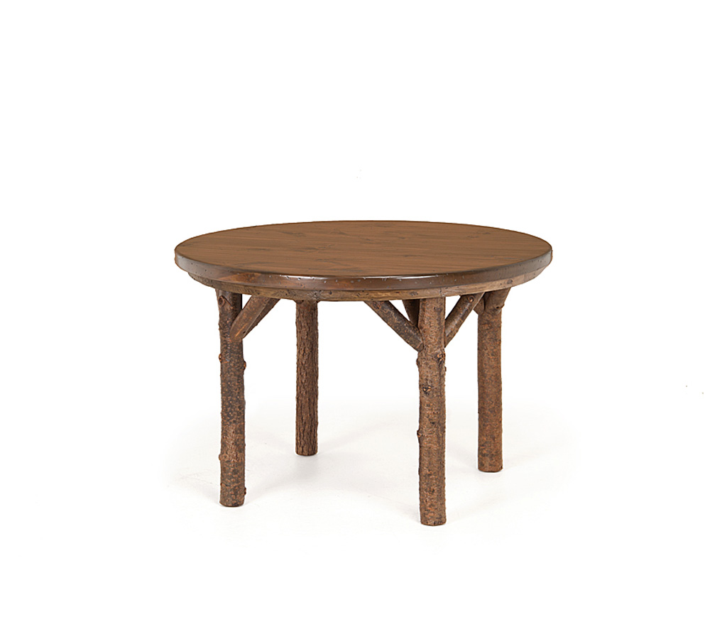 Braden Dining Table 3033-I Natural finish with Medium Pine Top La Lune Collection rustic furniture