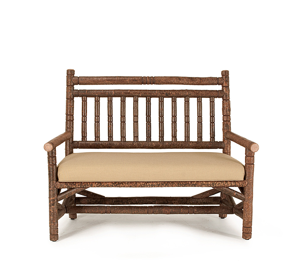 Ella Settee 1201-I Natural finish La Lune Collection rustic furniture