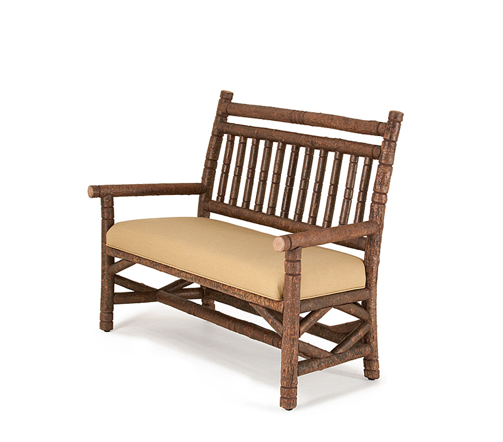 Ella Settee 1201-I Natural finish La Lune Collection rustic furniture