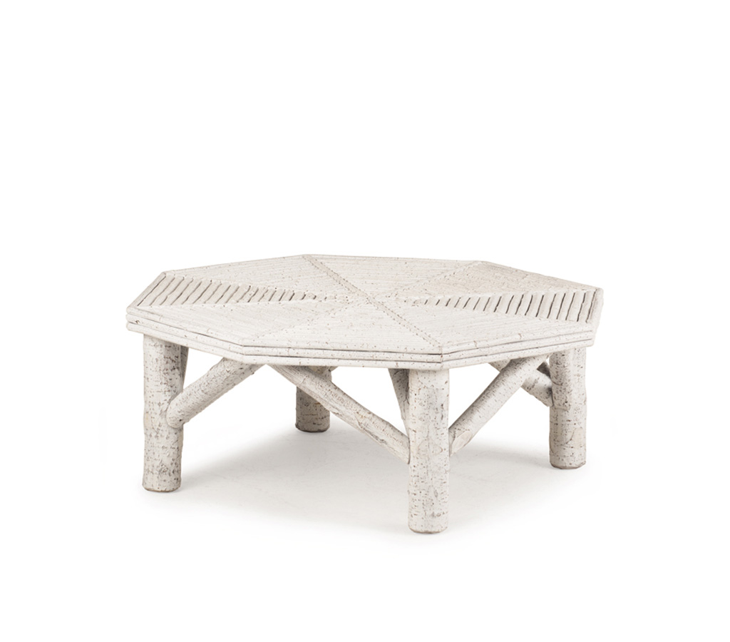 Elliot Coffee Table 3258-I Antique White finish La Lune Collection rustic furniture