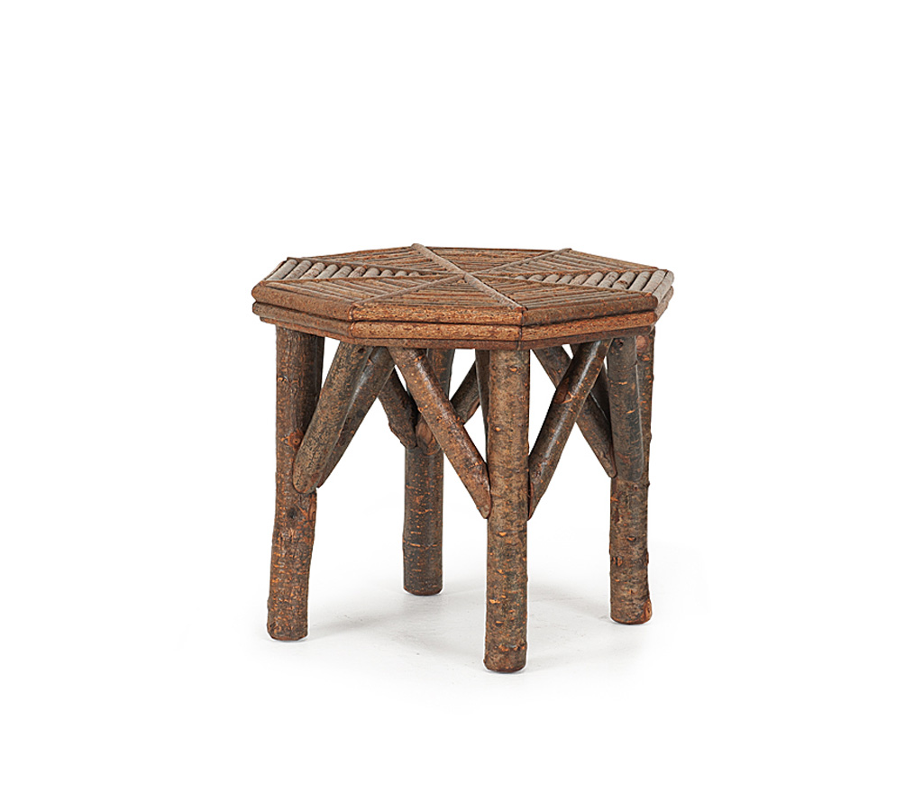 Elliot Side Table 3274-I Natural finish La Lune Collection rustic furniture