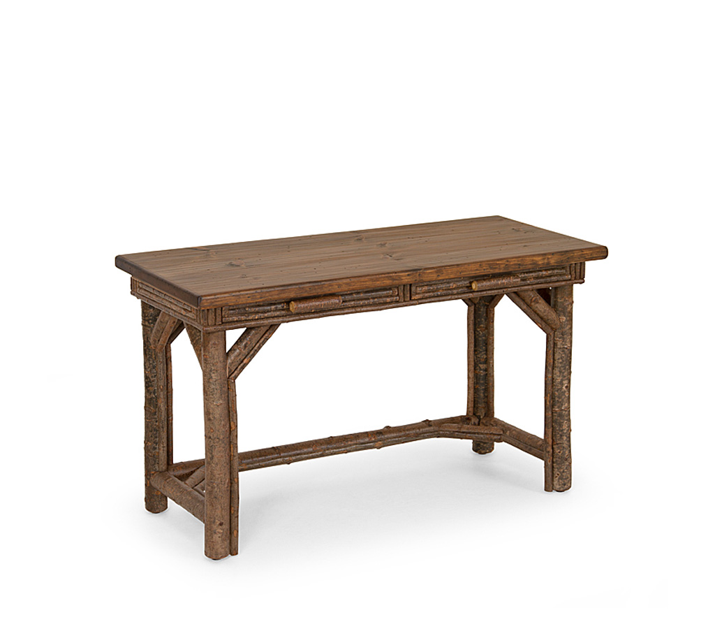Erik Desk 3202 Natural finish with Medium Pine Top La Lune Collection rustic furniture
