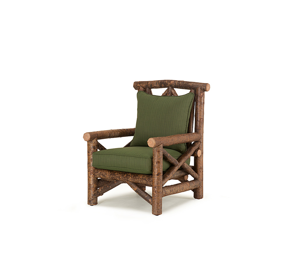 Evan Club Chair 1242-U Natural finish La Lune Collection rustic furniture
