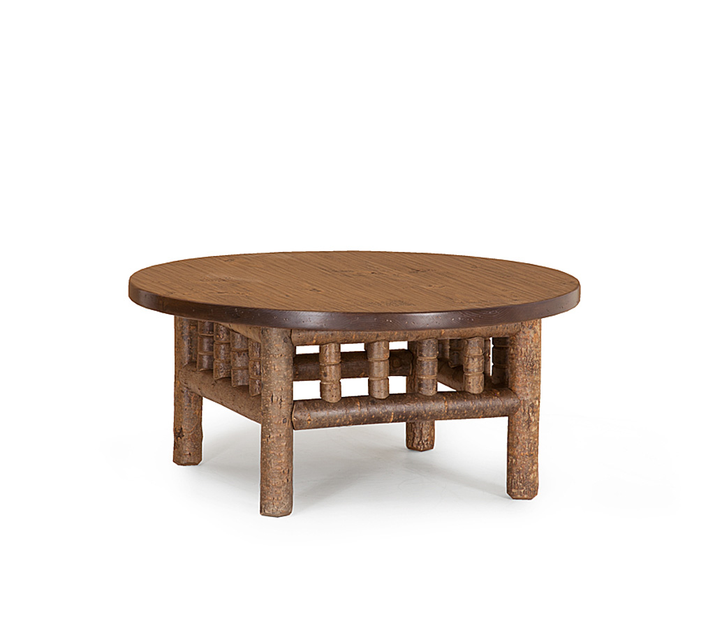 Hewitt Coffee Table 3536-I Natural finish with Medium Pine Top La Lune Collection rustic furniture
