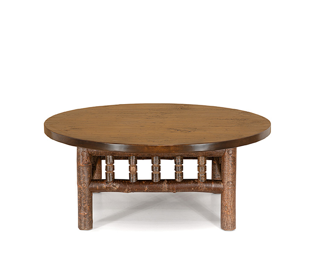 Hewitt Coffee Table 3538-I Natural finish with Medium Pine Top La Lune Collection rustic furniture