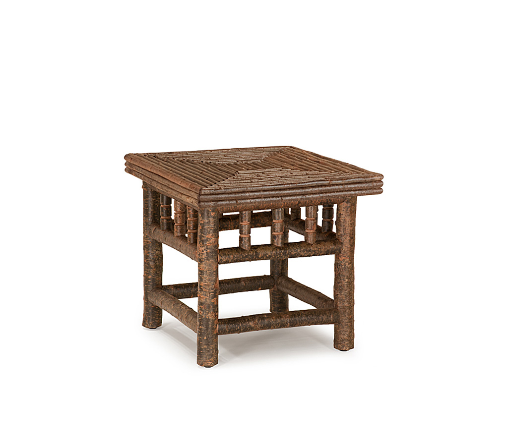 Hewitt End Table 3448-I Natural finish La Lune Collection rustic furniture