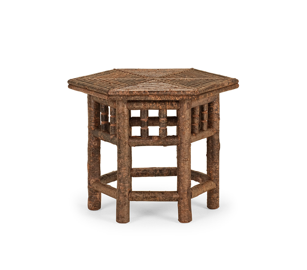 Hewitt Side Table 3438-I Natural finish La Lune Collection rustic furniture