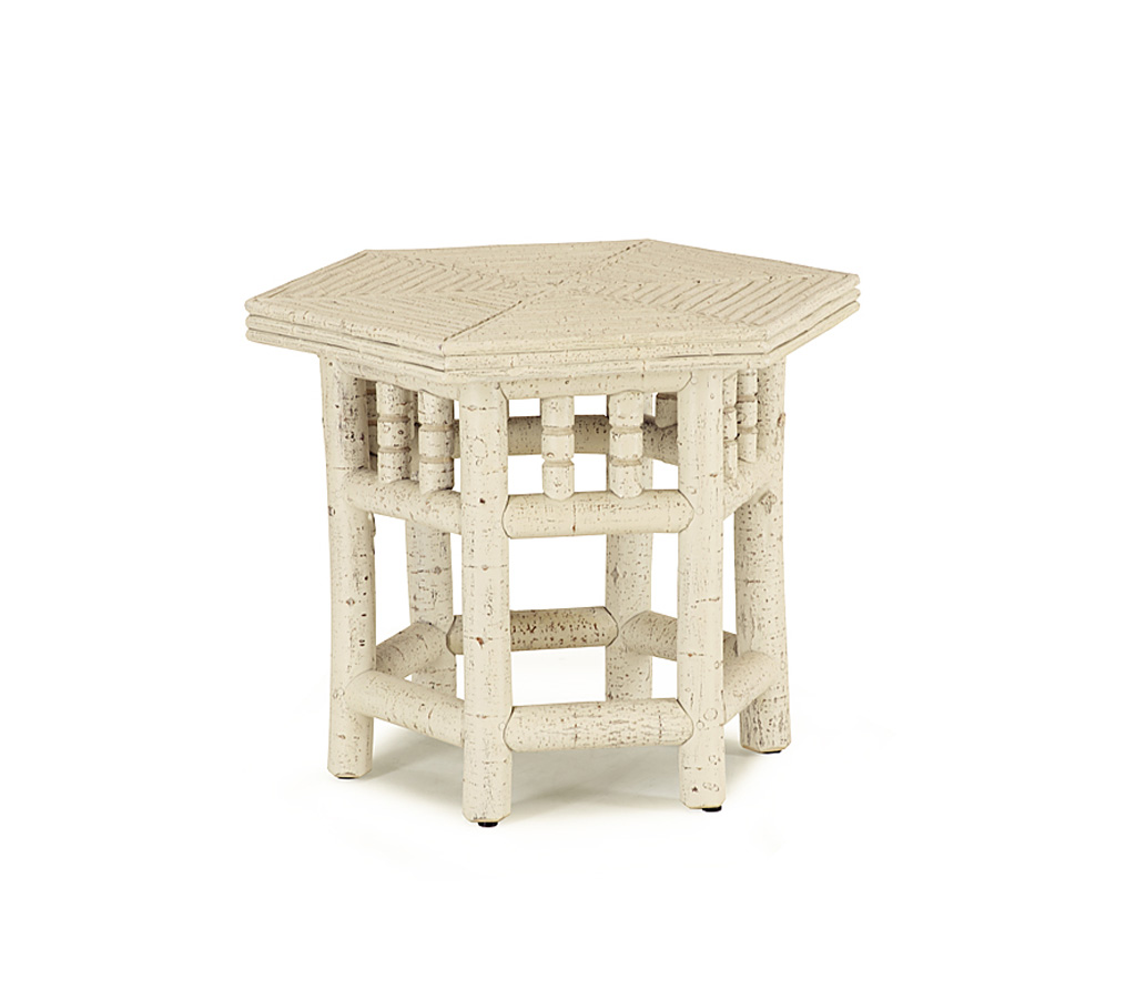 Hewitt Side Table 3438-I Custom Navajo finish La Lune Collection rustic furniture