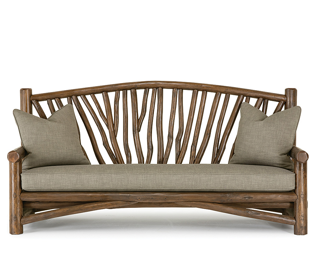 Ilana Bench 1542-U Kahlua finish La Lune Collection rustic furniture