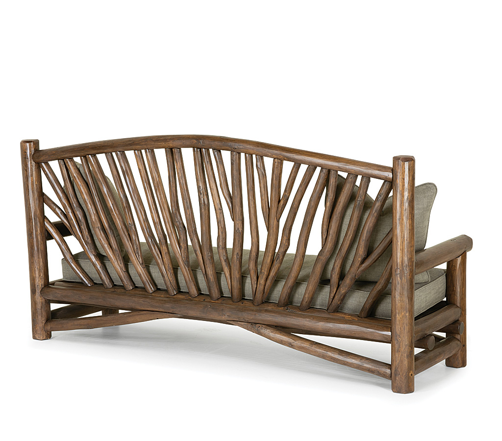 Ilana Bench 1542-U Kahlua finish La Lune Collection rustic furniture