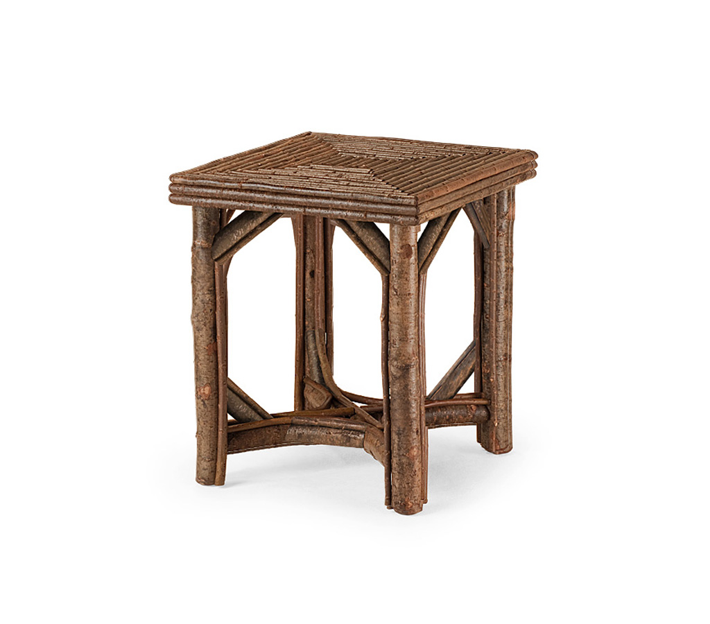 Taylan Side Table 3224-I Natural finish La Lune Collection rustic furniture