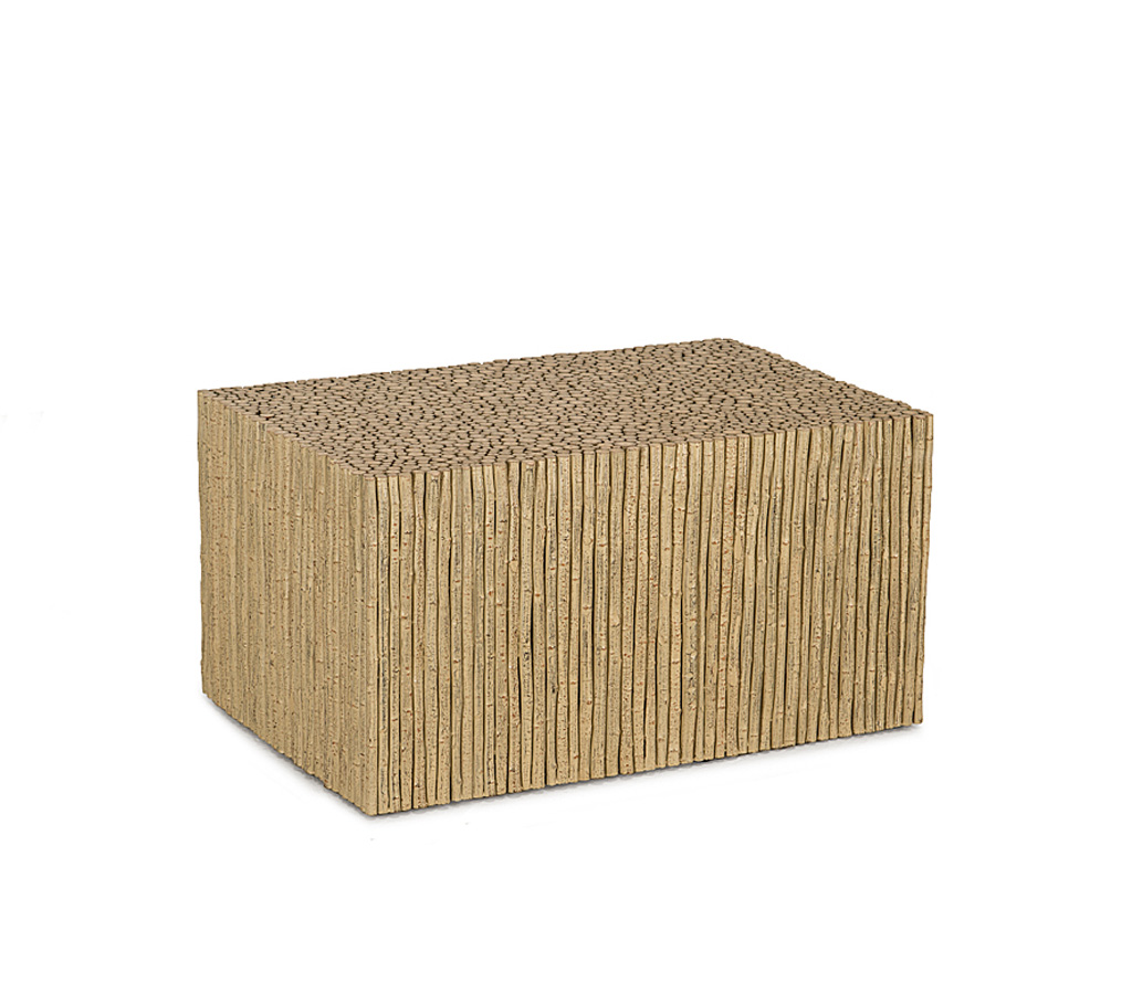 Verna Coffee Table 3586 Desert finish La Lune Collection rustic furniture