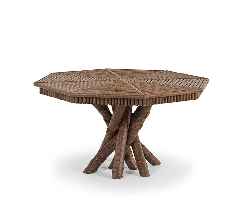 Zeke Table 3106 Natural finish La Lune Collection rustic furniture
