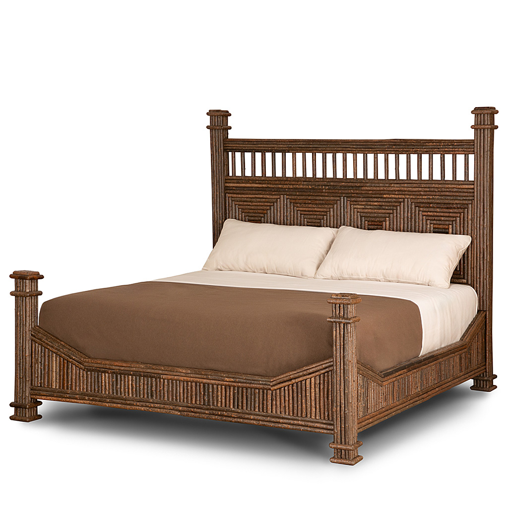 Eden Low Poster Bed 4686 Natural finish La Lune Collection