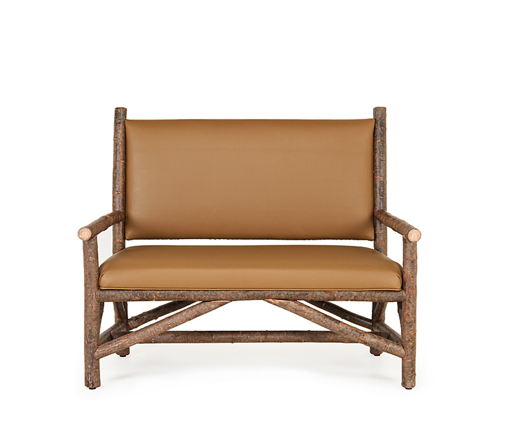 Iris Settee 1158 Natural finish La Lune Collection rustic furniture