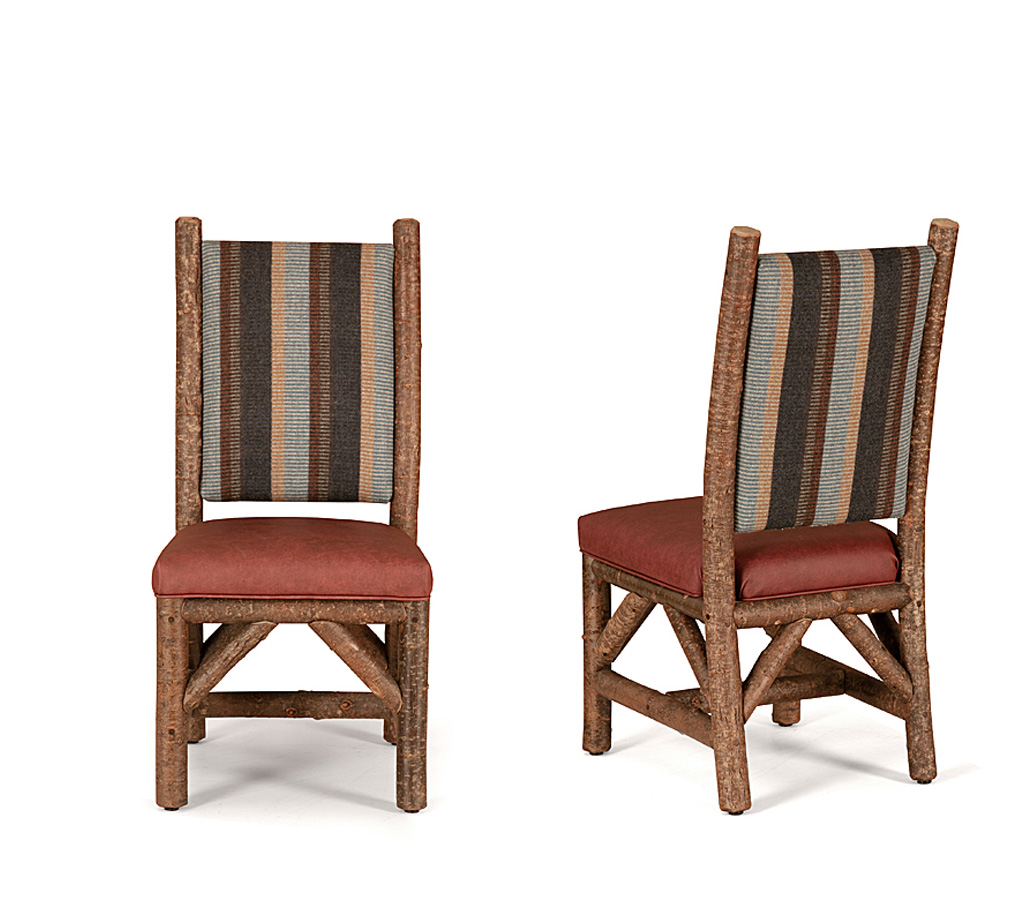 Iris Side Chair 1164 Natural finish La Lune Collection rustic furniture