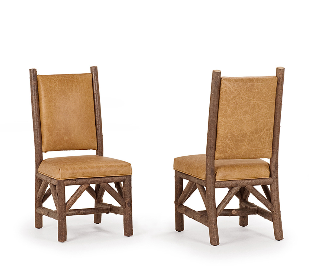 Iris Side Chair 1164 Natural finish La Lune Collection rustic furniture