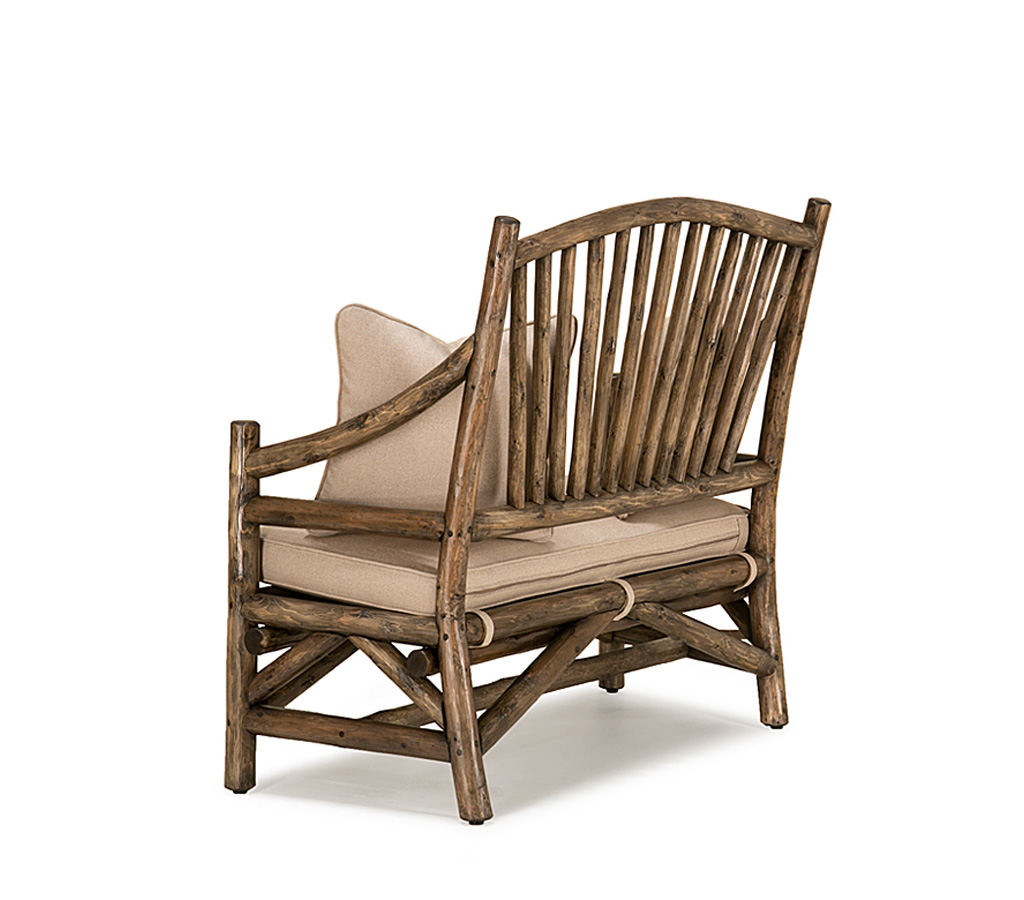 Jen Settee 1150-U Natural finish La Lune Collection rustic furniture