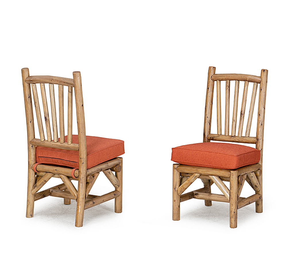 Jen Dining Side Chair 1154-O Custom Pecan Cedar finish La Lune Collection rustic furniture