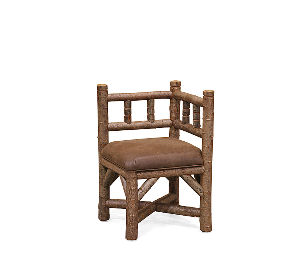 Leah Corner Chair 1306-I Natural Finish La Lune Collection rustic furniture