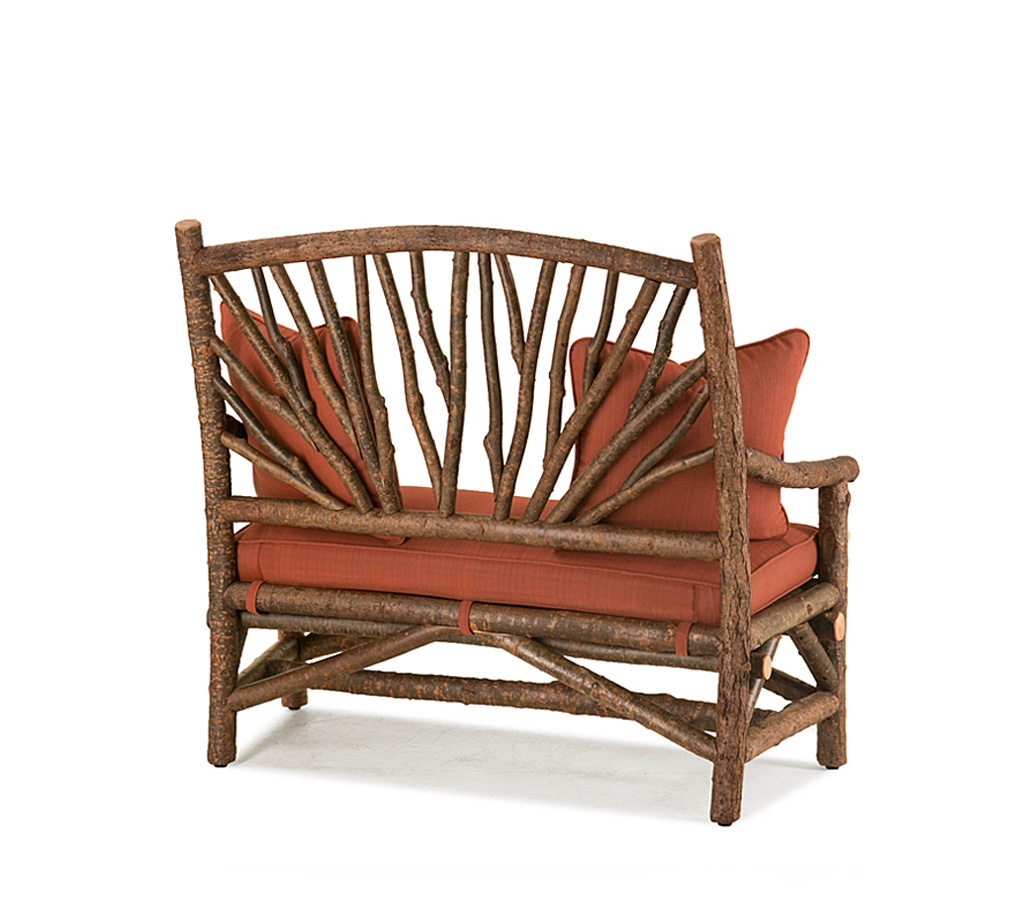 Lily Settee 1404-U Natural finish La Lune Collection rustic furniture