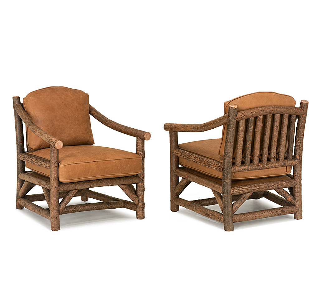 Lola Club Chair 1174-I Natural finish La Lune Collection rustic furniture