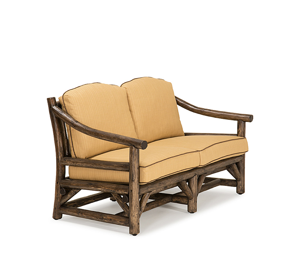 Lola Loveseat 1168-U Kahlua finish La Lune Collection rustic furniture