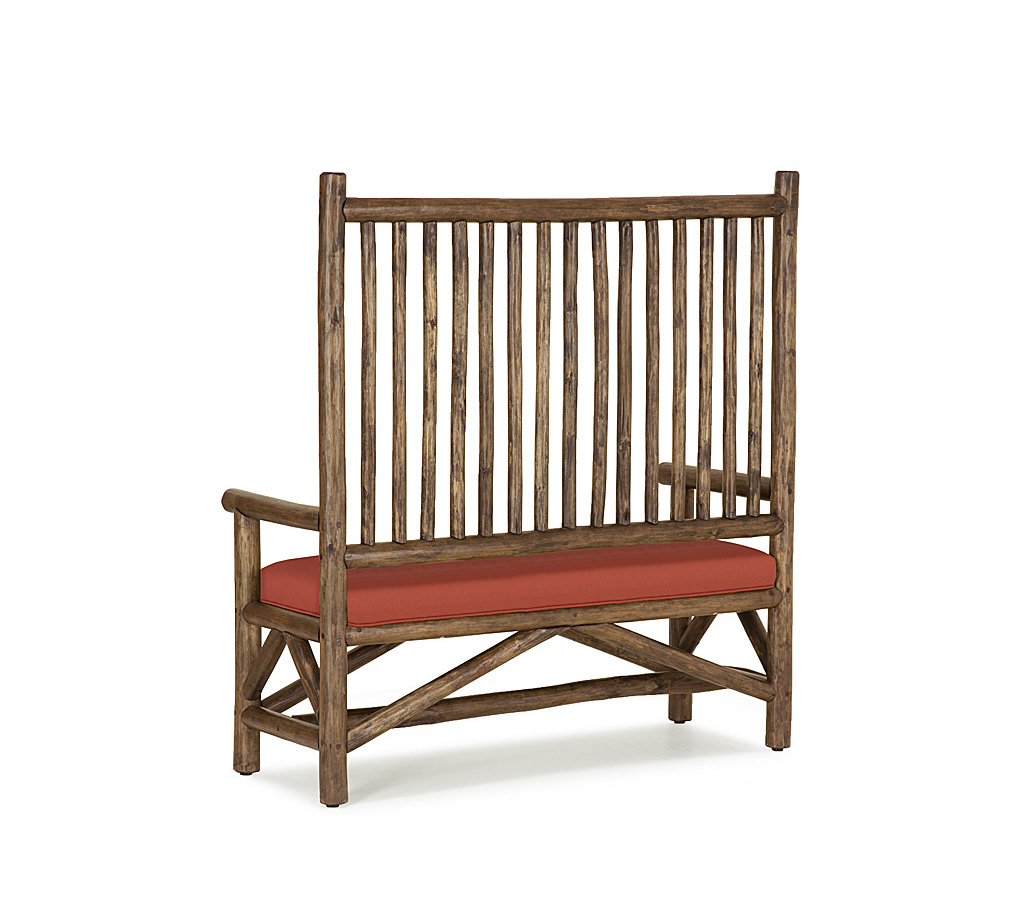 Manuel Deacons Bench 1149-I Kahlua finish La Lune Collection rustic furniture