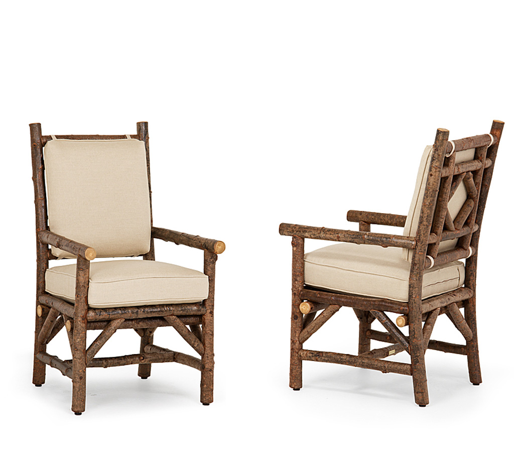 Mia Armchair 1290-U Natural finish La Lune Collection rustic furniture