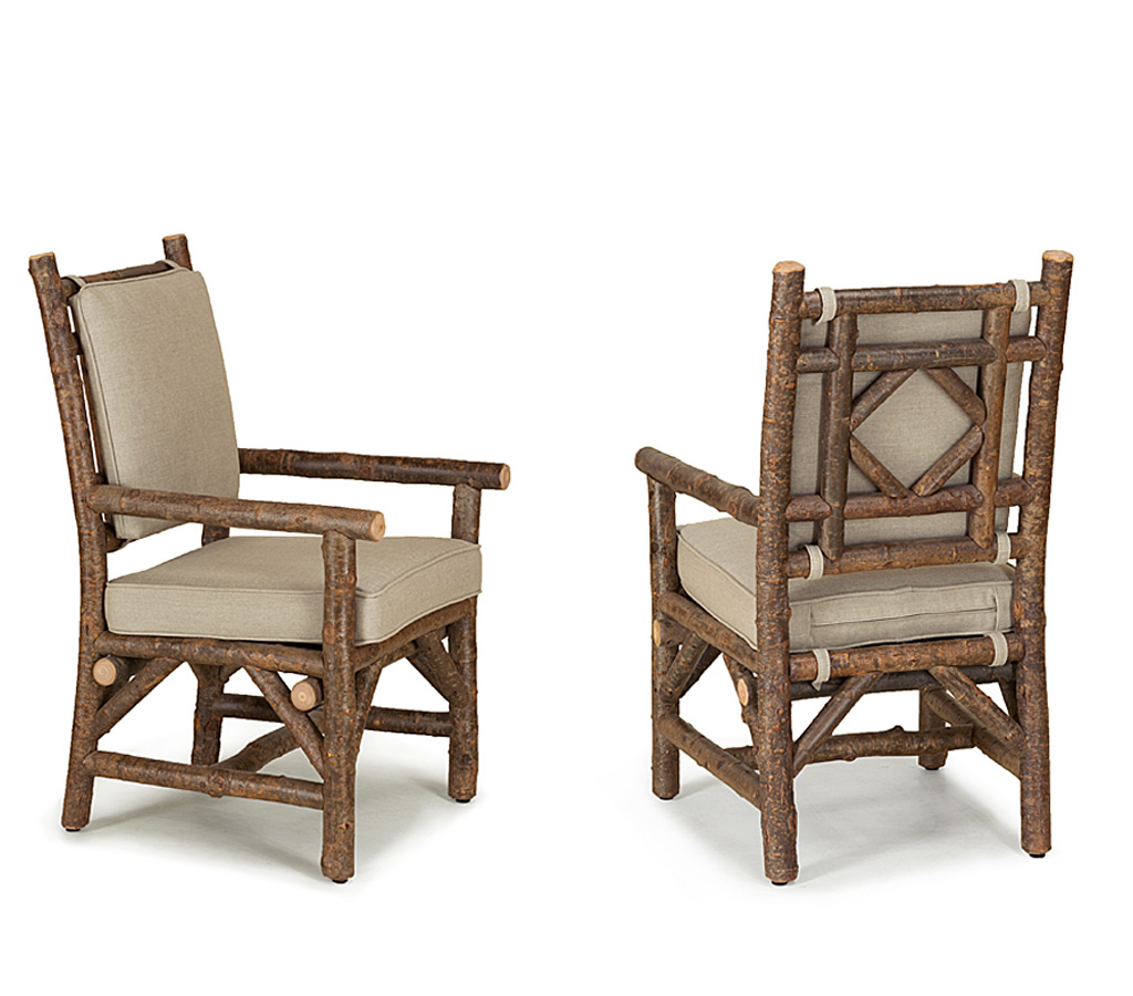 Mia Armchair 1290-U Natural finish La Lune Collection rustic furniture