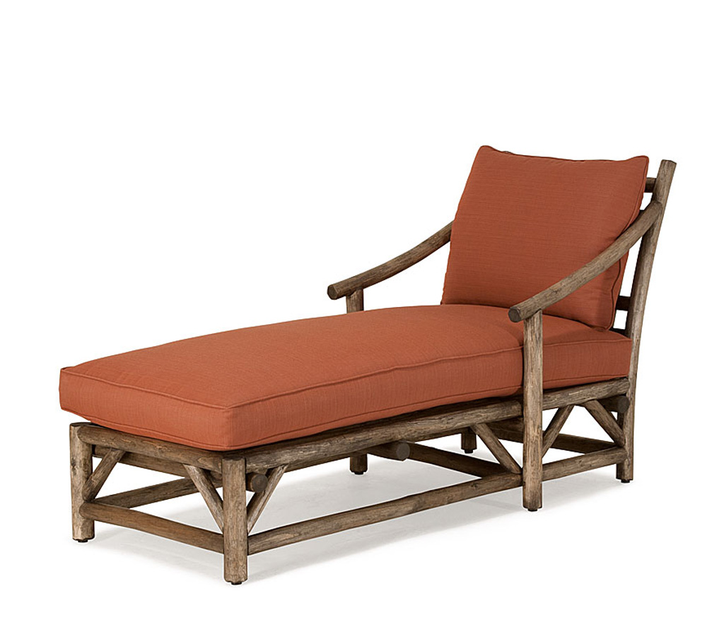 Mia Chaise 1181-U Kahlua finish La Lune Collection rustic furniture