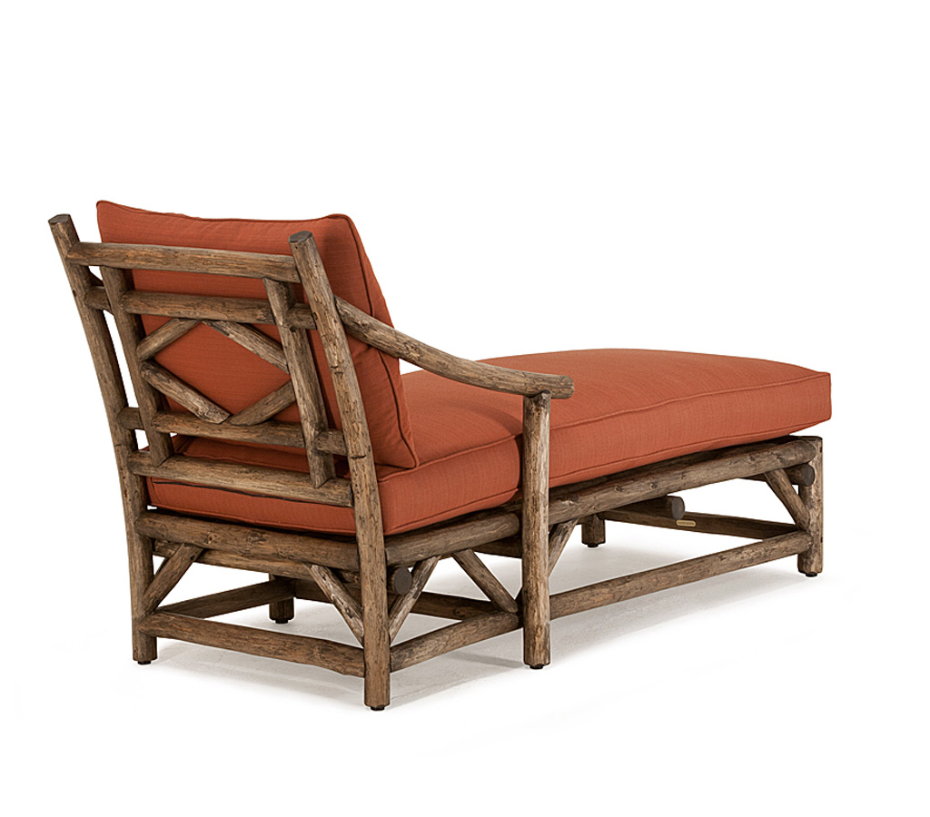 Mia Chaise 1181-U Kahlua finish La Lune Collection rustic furniture