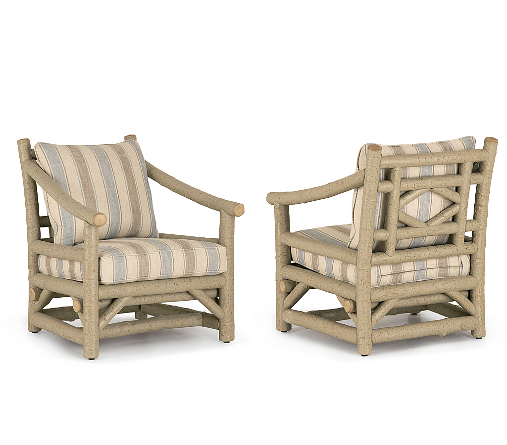 Mia Club Chair 1175-U Taupe finish La Lune Collection rustic furniture