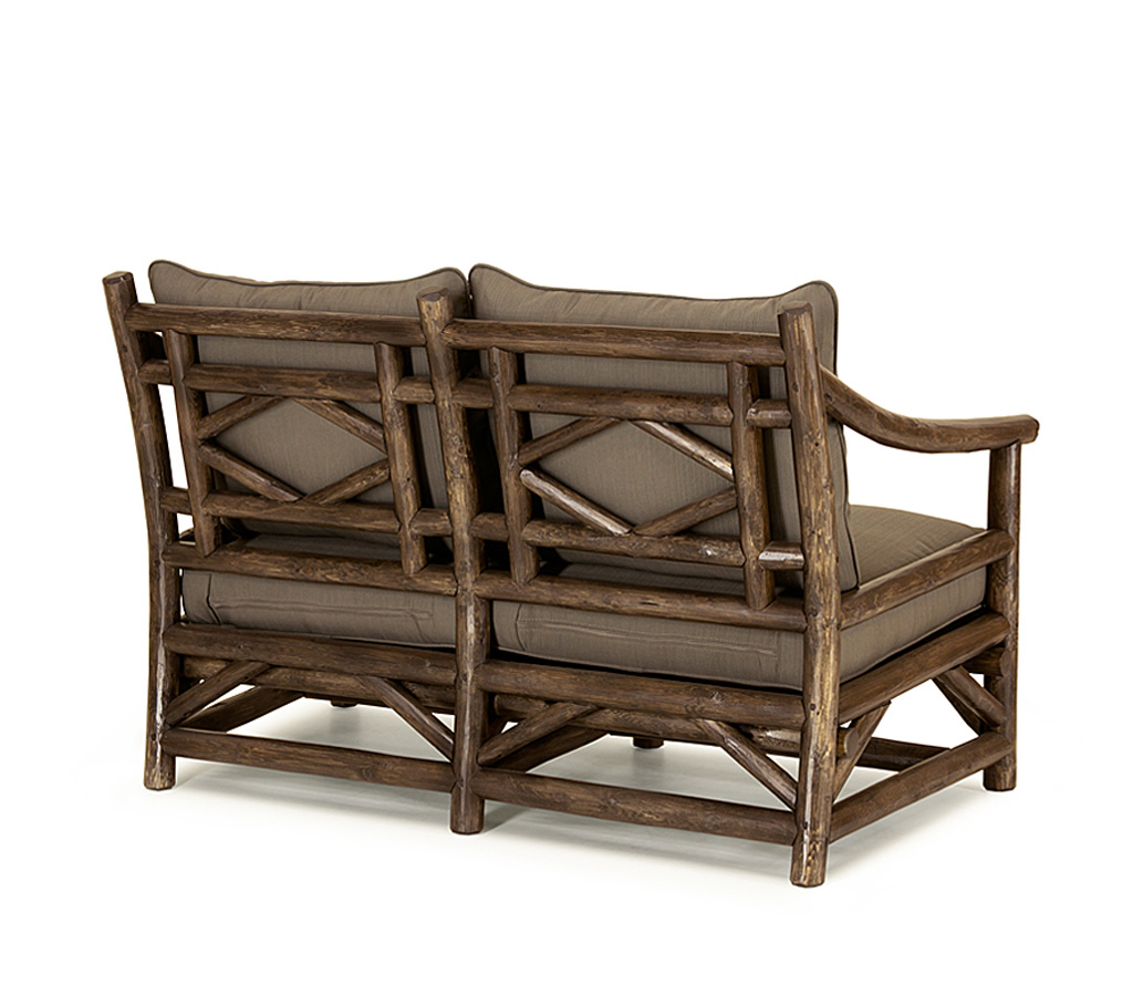 Mia Loveseat 1177-U Kahlua finish La Lune Collection rustic furniture