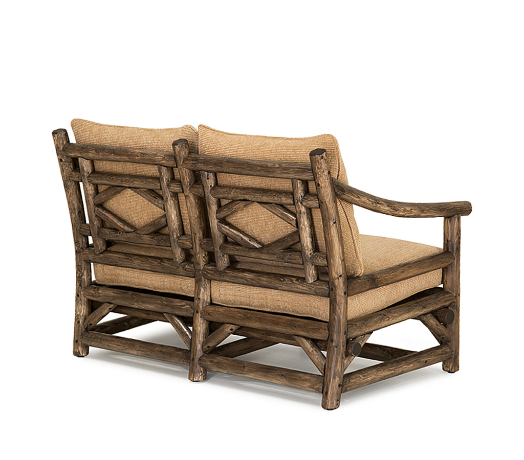 Mia Loveseat 1177-U Kahlua finish La Lune Collection rustic furniture