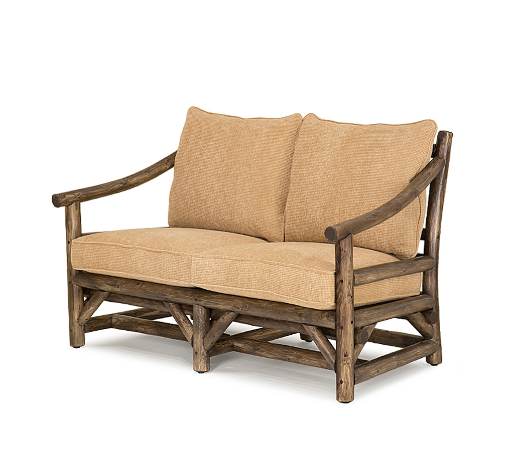 Mia Loveseat 1177-U Kahlua finish La Lune Collection rustic furniture