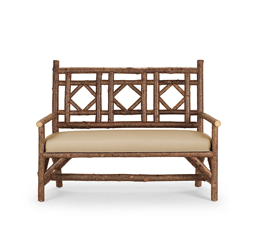 Mia Settee 1292-I Natural finish La Lune Collection rustic furniture