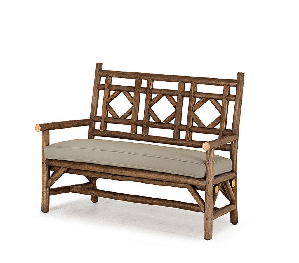 Mia Settee 1292-U Kahlua finish La Lune Collection rustic furniture