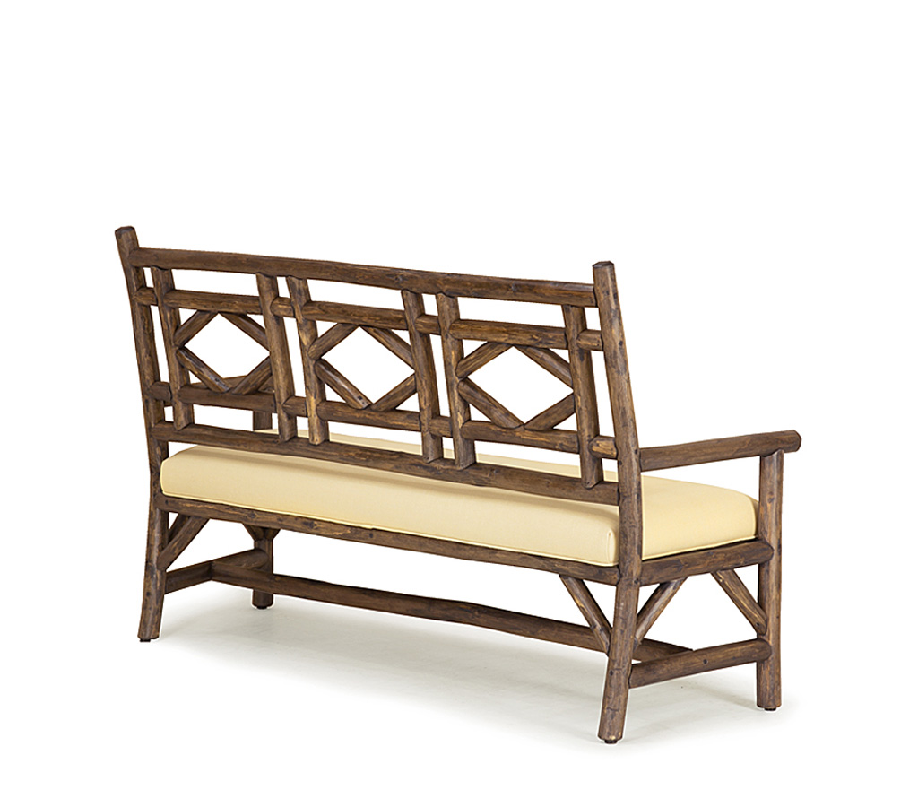 Mia Settee 1293-I Kahlua finish La Lune Collection rustic furniture