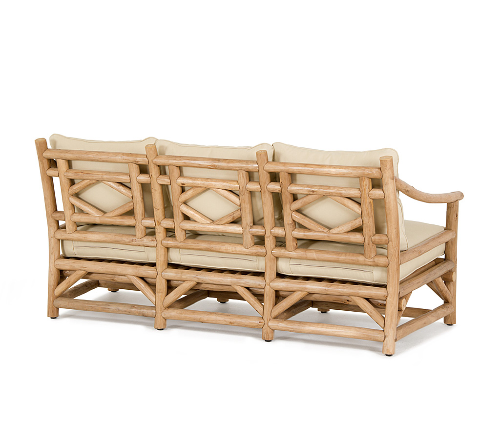 Mia Sofa 1179-U Pecan finish La Lune Collection rustic furniture