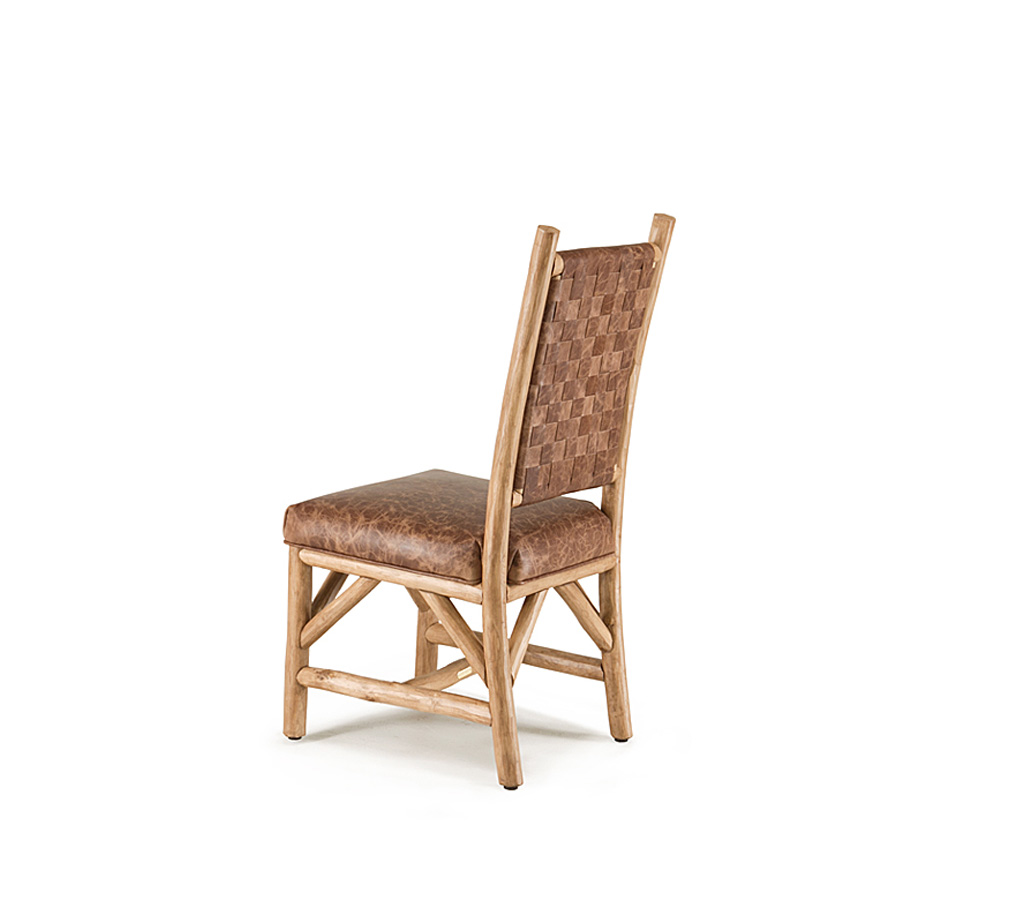 Miles Side Chair 1184 Pecan finish La Lune Collection rustic furniture