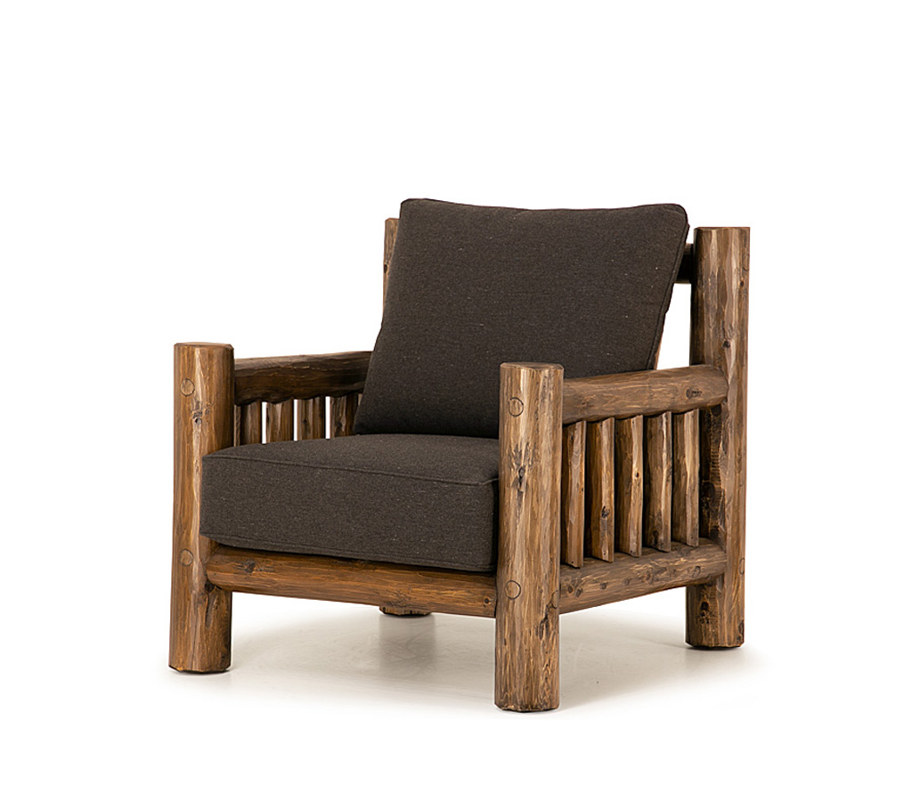 Noah Lounge Chair 1276-O Coffee on Cedar finish La Lune Collection rustic furniture
