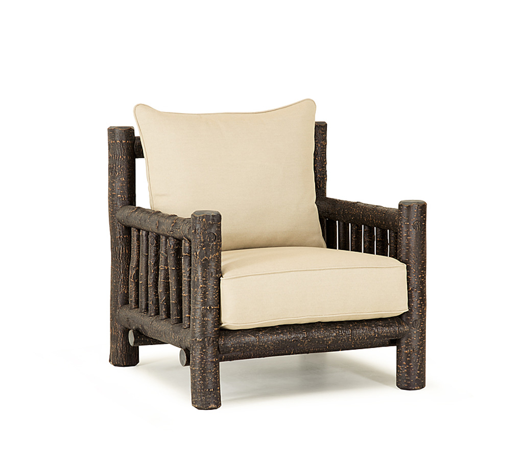 Noah Lounge Chair 1276-U Ebony finish La Lune Collection rustic furniture