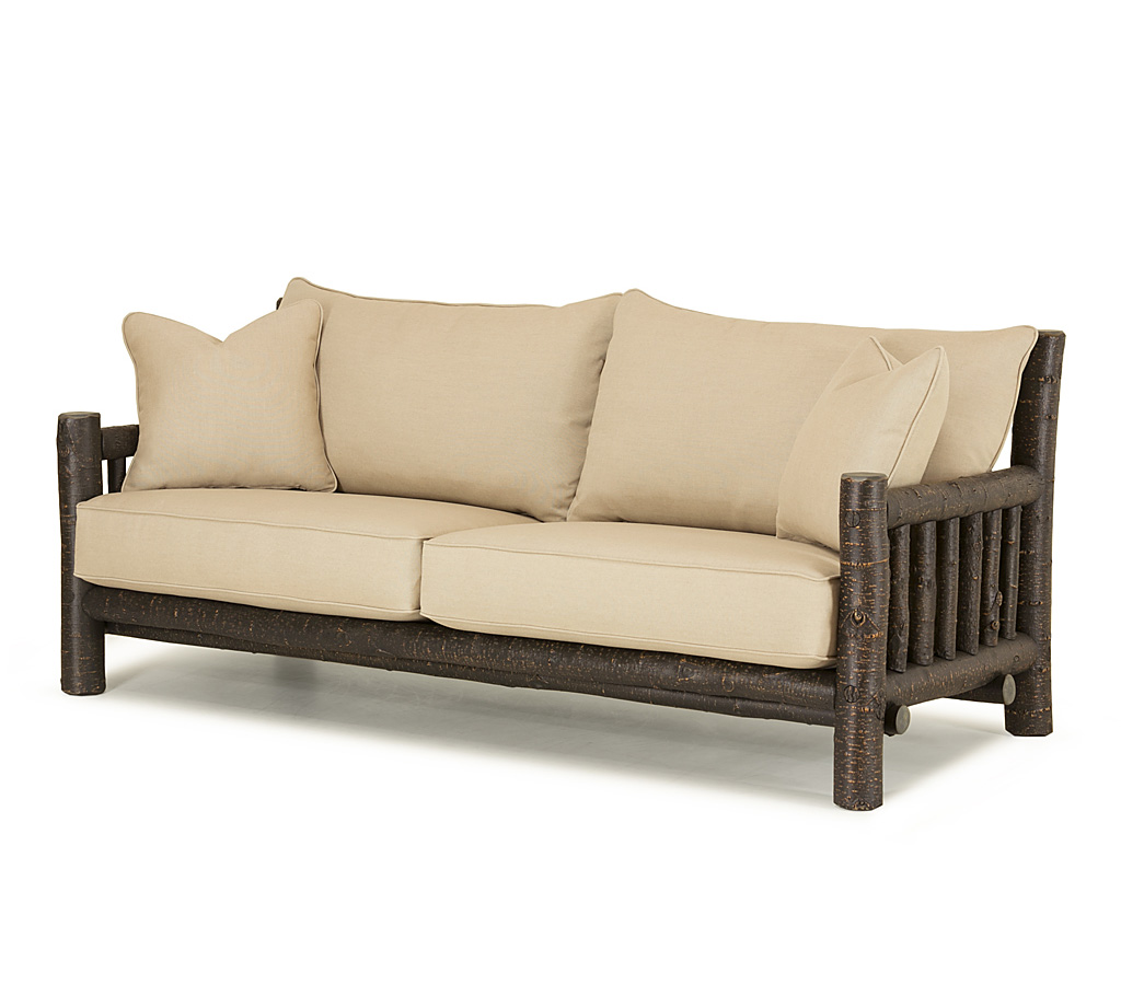 Noah Sofa 1280-U Ebony finish La Lune Collection rustic furniture