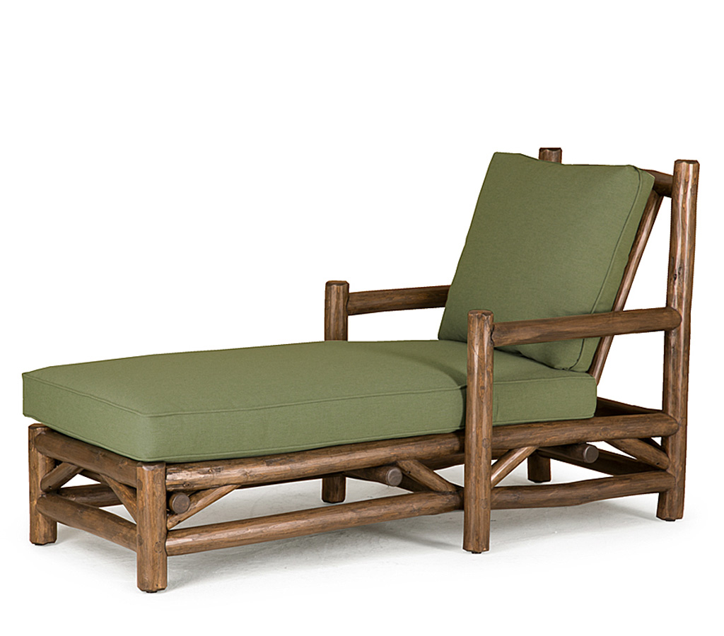 Owen Chaise 1231-U Kahlua finish La Lune Collection rustic furniture