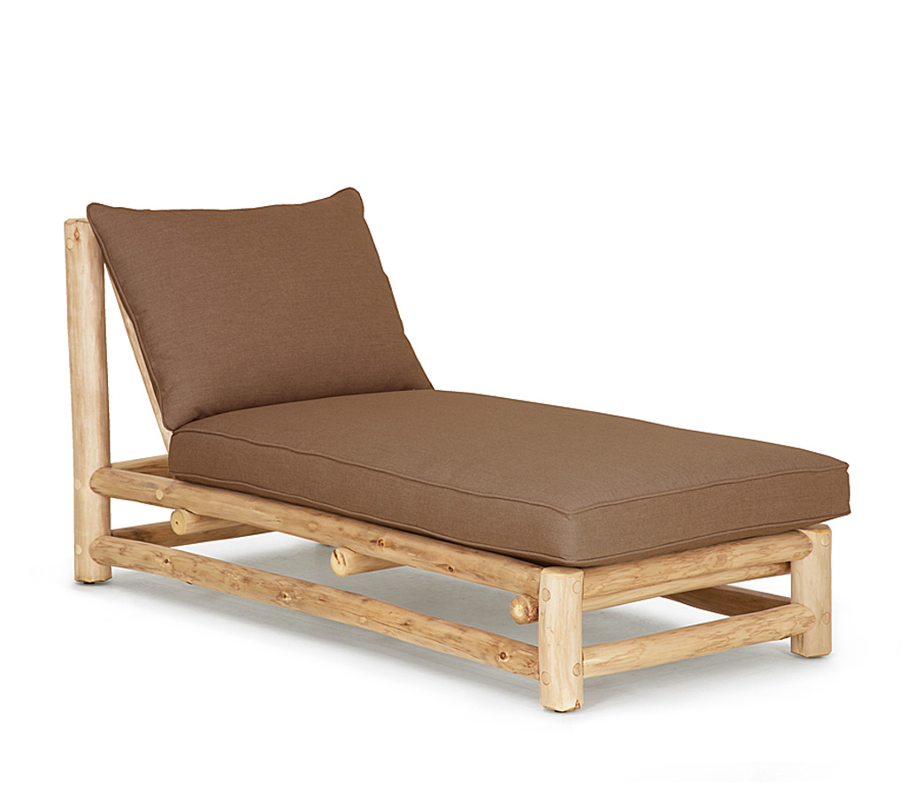 Wyatt Armless Chaise 1256-U Wheat finish La Lune Collection rustic furniture